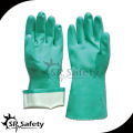 SRSAFETY gants vert à manches longues à base de nitrile